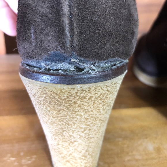 Paul Brodie Suede Fold Over Bootie - Picture 4 of 8